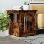 Hondenbench 55x75x65 cm bewerkt hout sonoma eikenkleurig