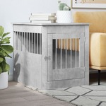 Hondenbench 55 x 80 x 68 cm bewerkt hout sonoma eikenkleurig