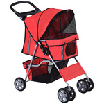Airbuggy bekerhouder voor hondenbuggy lila (11X9X9 CM)