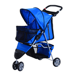 Hondenbuggy All Terrain Red-Black