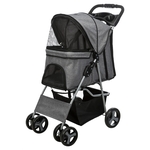 Trixie hondenbuggy zwart (80X47X100 CM)