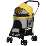 Trixie hondenbuggy grijs (47X80X100 CM TOT 15 KG)