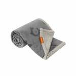 Trixie Trixie autodeken nylon / fleece zwart / beige