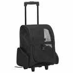 FLAMINGO Hondendraagtas Hakon 43x29x29 cm zwart