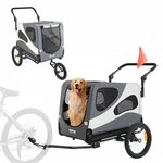 Trixie Trixie hondenfietskar zwart / rood