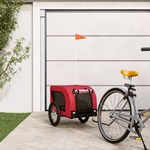 Trixie hondenfietskar zwart / rood