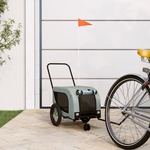 Trixie hondenfietskar zwart / rood (75X63X68 CM)
