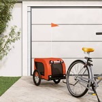 TRIXIE HONDENFIETSKAR ZWART / ROOD 80X75X86 CM