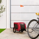 Hondenfietskar - Fietskar - Honden - 130 x 90 x 110 cm - Zwart/Grijs