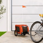 Hondenfietskar - Fietskar - Honden - 130 x 90 x 110 cm - Zwart/Grijs