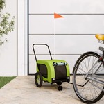 Hondenfietskar - Fietskar - Honden - 130 x 90 x 110 cm - Zwart/Grijs