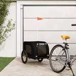Paws & Claws - Hondenfietskar - Fietskar - Grijs/blauw - 130 x 73 x 94 cm