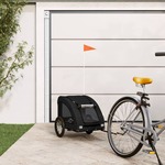 Paws & Claws - Hondenfietskar - Fietskar - 130 x 90 x 110 cm - Rood/Zwart