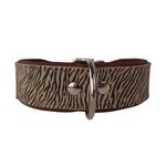 Hondenhalsband Swarovski Extreme Brown 20mm