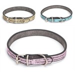Hondenhalsband Daisy Geel