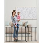 VEVOR Baby Hek Hondenhekje Scheiding 154-161cm Verstelbare Breedte Zwart