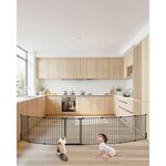 VEVOR Baby Hek Hondenhekje Scheiding 65-101,6 cm Verstelbare Breedte Wit