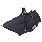 VidaXL Hondenjas met harnas waterdicht reflecterend marineblauw l68