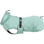 Beeztees Saby hondenjas zwart/lichtblauw 40 cm