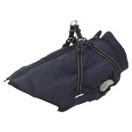VidaXL Hondenjas met harnas waterdicht reflecterend marineblauw l48