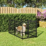 vidaXL Hondenkennel voor buiten 450x150x185 cm