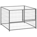 MaxxPet Hondenkennel - Hondenkennel met afneembaar dak - Geschikt voor buiten en binnen - 142 x 142 x 153 cm