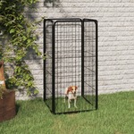 vidaXL Hondenkennel voor buiten 383x383x185 cm