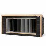 Hondenren - Puppyren - Hondenkennel - XXL - Staal - 320 x 320 x 60 cm