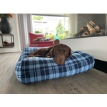 Soft Bed Long Plush hondenkussen grijs L
