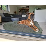 Soft Bed Long Plush hondenkussen grijs L