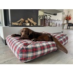 Soft Bed Long Plush hondenkussen bruin L