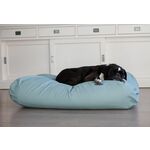 D&D Maddy Hondenkussen L - 110 x 80 x 12 cm - Blauw/grijs