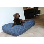 Madison Hondenkussen Velvet 120x90x15 cm groen