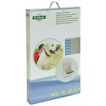 Petsafe Hondenluik tot 45 kg aluminium wit