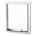 Petsafe hondenluikje medium wit / transparant