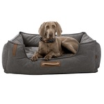 Enchanted pet Enchanted hondenmand / sofa charley donkergrijs