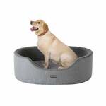Enchanted pet Enchanted hondenmand sofa ultra pluche snuggle donkergrijs