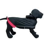 Beeztees safety gear Allia reflecterend grijs hondenjas 32cm