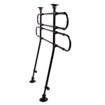 Trixie hondenrek auto zilver / zwart (96-163X75-110 CM)
