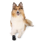 Trixie walker care beschermschoenen zwart 2 stuks (M 15X8 CM)