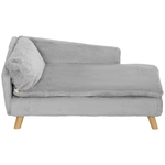 Enchanted hondenmand / sofa ultra pluche snuggle licht roze (68X41X38 CM)