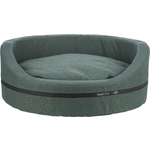 vidaXL Hondenbank met lade 75x50x38 cm pluche bruin