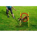 TRIXIE PLUCHE HAAS MET TPR RING VOOR PUPPY 14 CM