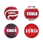 KONG SIGNATURE BALLEN ASSORTI 7X7X7 CM 4 ST