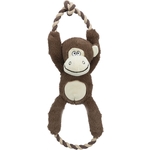 TRIXIE HONDENSPEELGOED MONSTER PLUCHE GRIJS 32 CM 2 ST