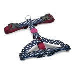 Trixie Trixie hondentuig premium trekking aqua blauw / grijs