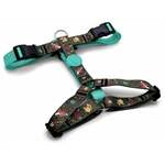 Trixie Trixie hondentuig premium h-tuig oceaan blauw