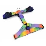 Rogz for Dogz hondentuigje Nitelife Step-In 27-38 cm nylon zwart