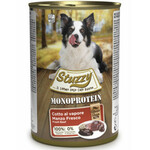 Stuzzy Monoprotein kip nat hondenvoer (400 gram) 1 doos (6 x 400 g)
