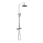 Hotbath Cobber IBS20 Regendoucheset inbouw - 30cm plafondarm - 20cm ronde hoofddouche - staafhanddouche - chroom IBS20CR3